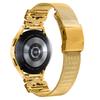 For Samsung Galaxy Watch6/Watch6 Classic Rhinestone Decor 20MM Stainless Steel Watch Strap Bracelet