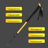 Ultra-light Telescopic Aluminum Trekking Pole - Foldable, Portable, and Perfect for Hiking and Climbing