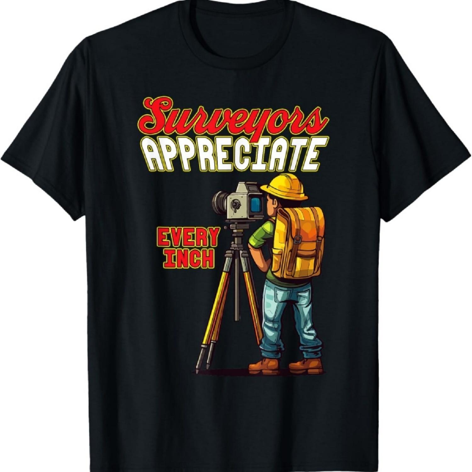 

Surveyor Shirts For Men Funny Cartographer Land Property T-Shirt XXXXXL різнокольоровий