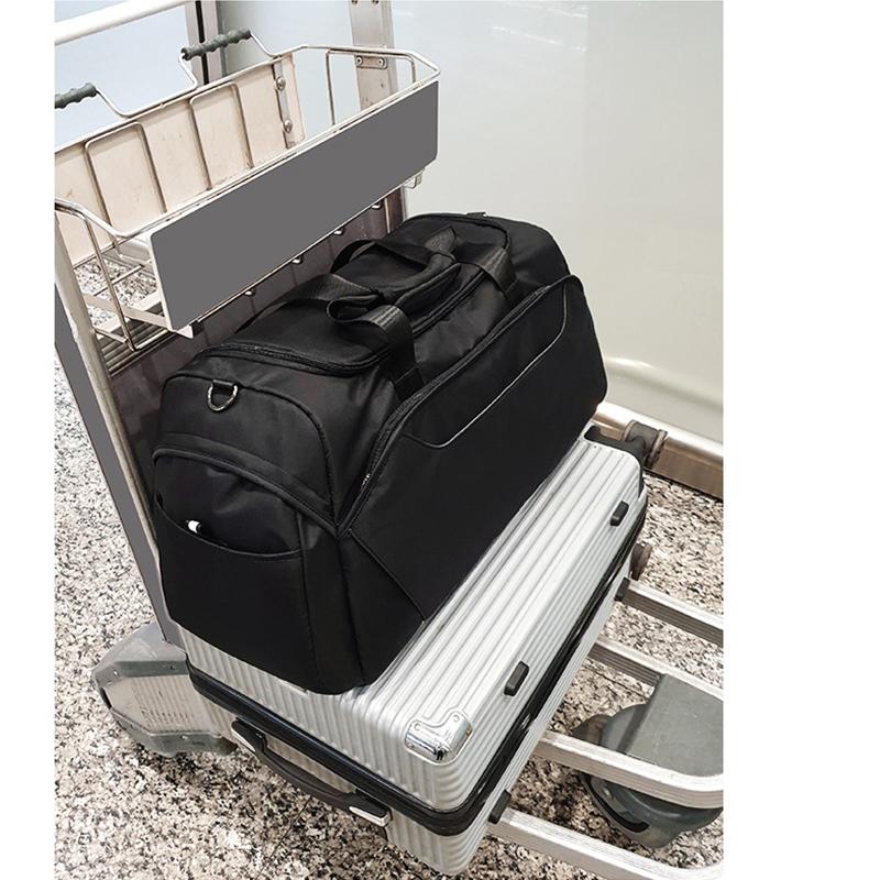 2024 New Multifunction Waterproof Travel Bag Business Duffle Bag for Trip Hand Luggage Bags with Shoe Tote Casual Crossbody Bags