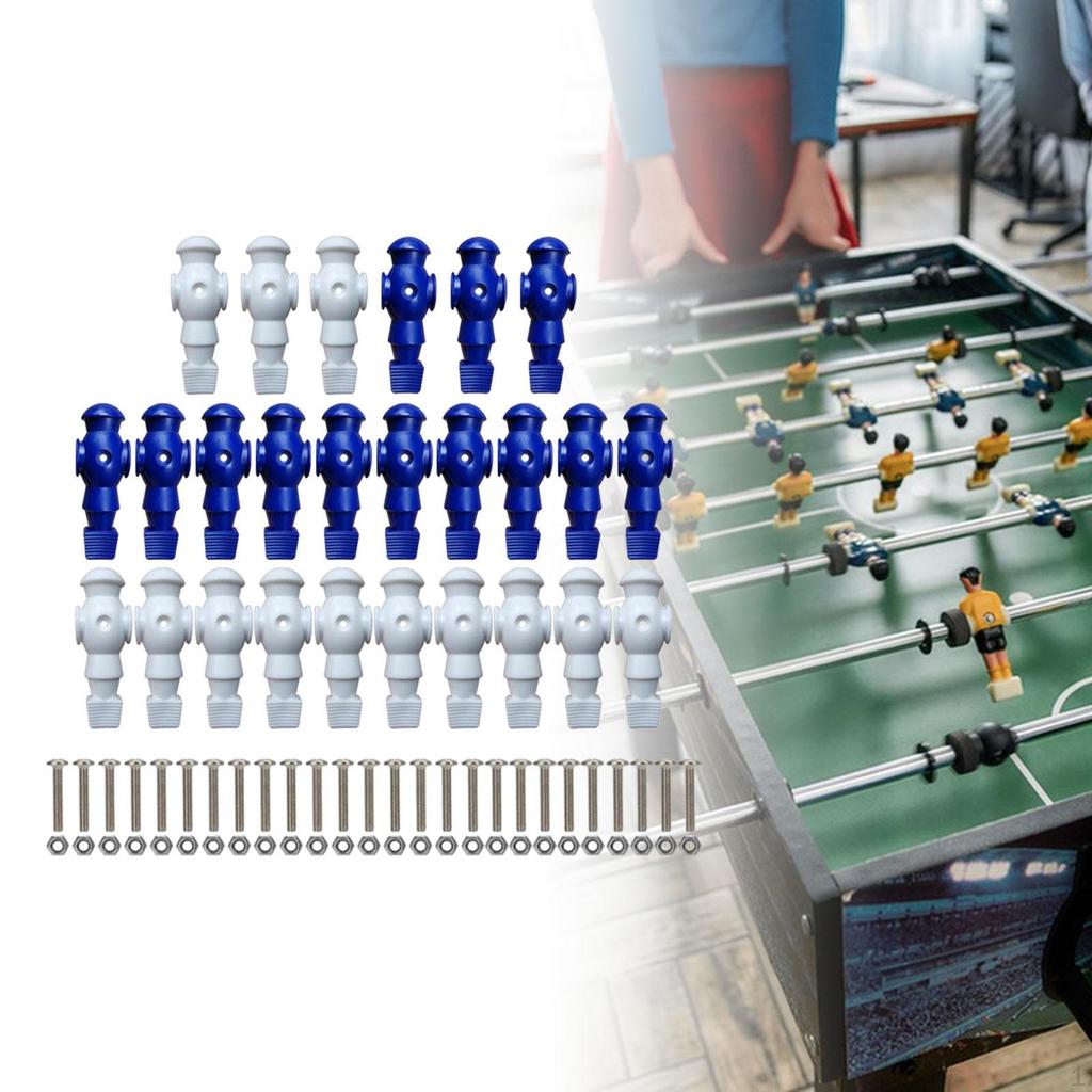 26 Count Foosball Player Figures for Table Soccer Accessories