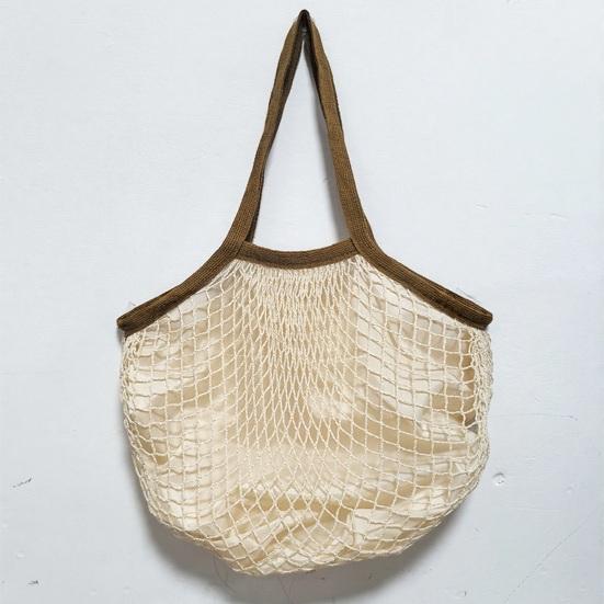 Foldbar Indkøbspose Genanvendelig Dagligvarepose Nylon Tote Bag Vaskbar Vandtæt Høj Bæreevne Håndtaske til Bil Udendørs Brug