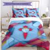 Set Biancheria da Letto 3 Pezzi Stampato Celta Vigo FC Copripiumino Traspirante con Federe Biancheria da Letto Decorativa per Camera da Letto Casa