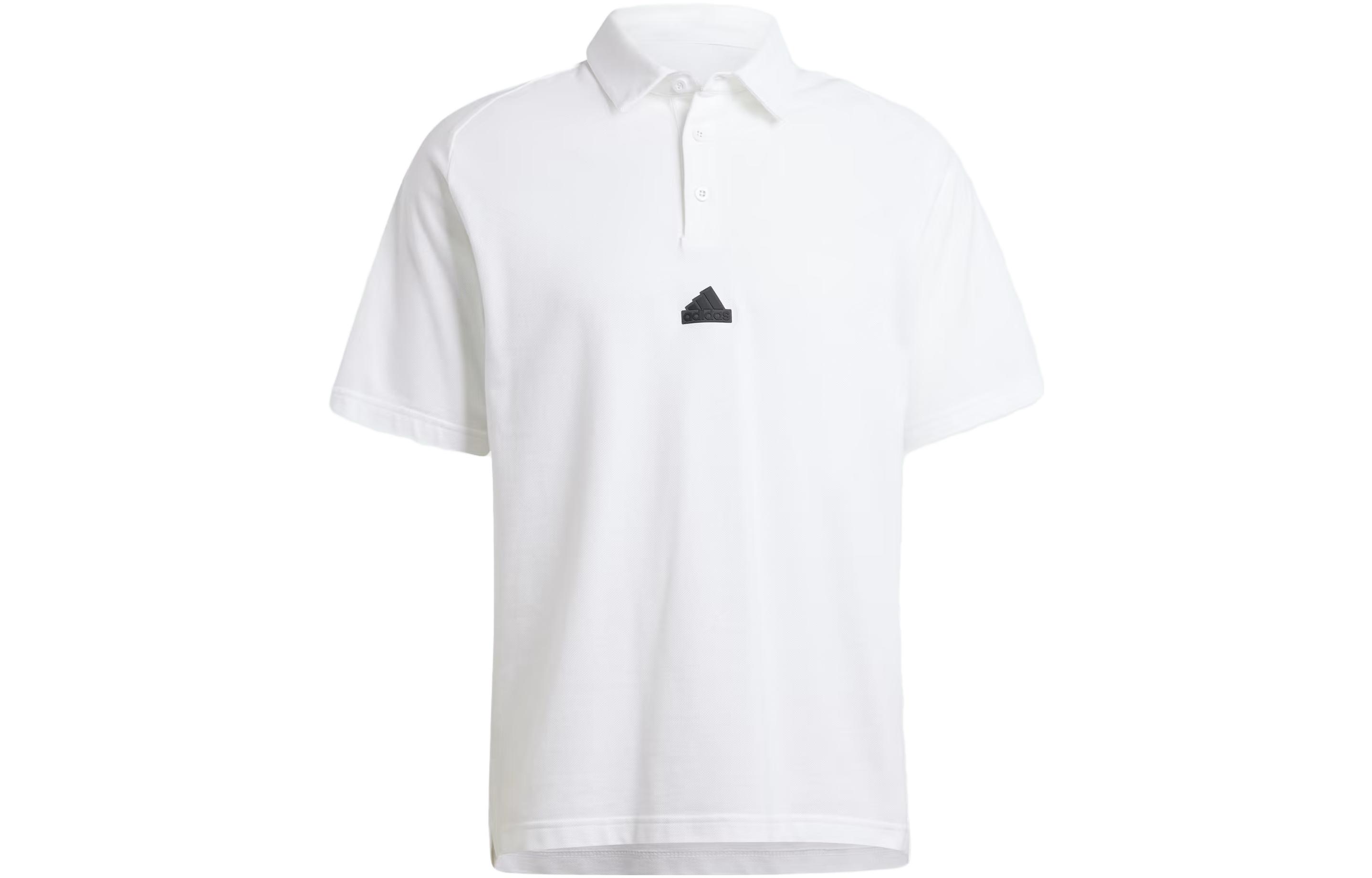 

Adidas Z.N.E Polo Shirts Men s White Polo Collar Moderate Straight Fit IJ6136 XXL