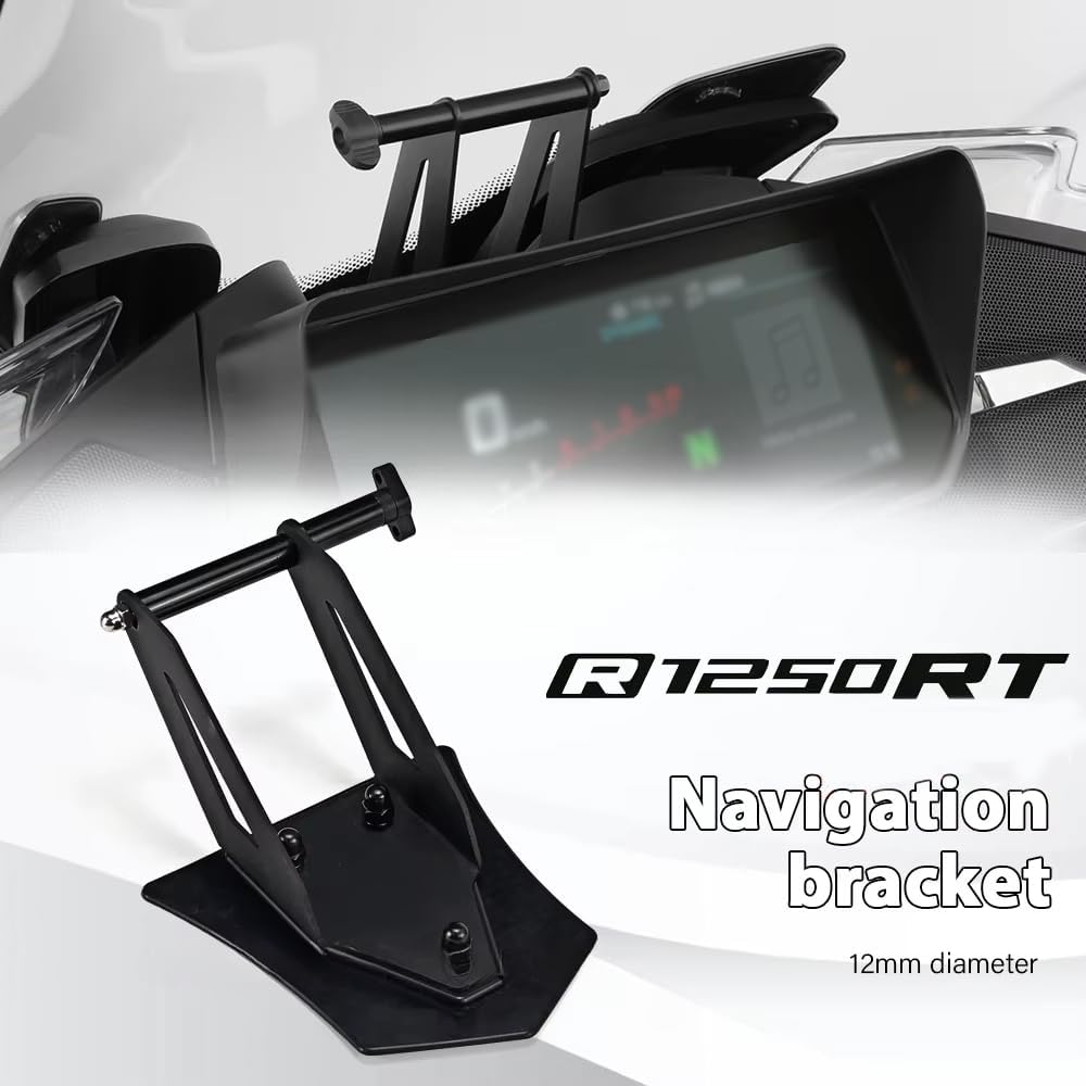 for R1250RT R 1250 RT 2024 202-2023 Mobile Phone Holder Adapter Motorcycle Accessories 12mm GPS Diameter Holder (A)