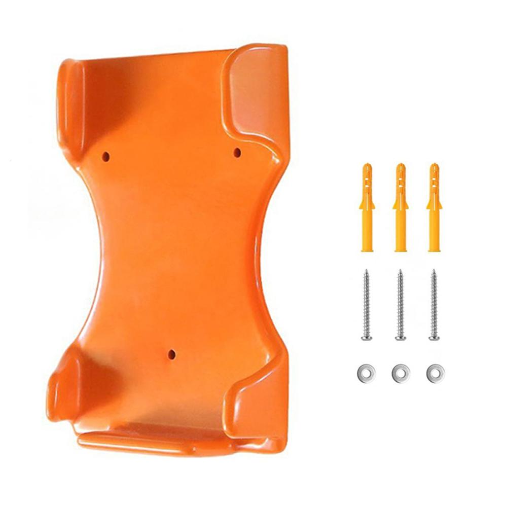 Handheld Leaf Blower Holder Protective Blower Mount Orange Garage Wall Holder Supports 150 Lbs Compatible With BG-50