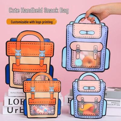 Children's Graduation & Birthday Gift Bag: Cute, Creative, Schoolbag, Snack and Holiday Packaging