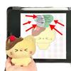 Kirschpudding Bär Plüschtier Schlüsselanhänger Cartoon Weiche Stoffpuppe Anhänger Autoschlüsselring Rucksack Tasche Deko Kindergeschenk