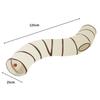 Fun Polyester Cat Tunnel Tube Breathable Foldable Cat Nest Training Interactive  Pet Fun Play Toy Cat