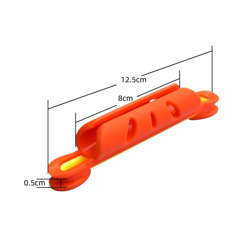 

1 шт. Доска для намотки лески, портативные зажимы для намотки лески, пластина, держатель шпуль для лески, инструмент для организации оранжевый