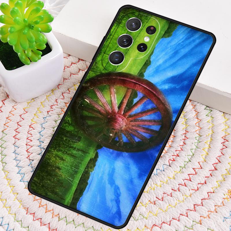 Gypsy Aromanian Romani Flag Silicone Phone Case For Samsung Galaxy note 10 pro S26 S25 S24 S23 S22 S21 Plus S25Ultra Capa Cover