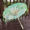 70cm Silk Fabric Tassel Umbrella Chinese Style Ancient Dance Umbrella  Hanfu Photography Prop