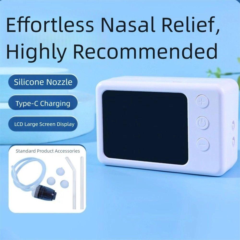 3 Suction Nozzles Tonsil Stone Remover Tool Electric Baby Nasal Aspirator  Reduce Bad Breath