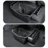 For Tesla New Model Y 2025-2020 Rear Seat Storage Box Bins Backseat Trash Can Garbage Bag Tray Car Accessories