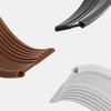 1PC 39.37in Self-Adhesive Windproof Door Bottom Seal Strip Double Dustproof Free-Cutting TPE Under Door Weatherstrip