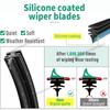 Front Rear Silicone Coating Wipers for Jeep Renegade 2015 - 2026 Car Wiper Windshield Windscreen Blades Accessories 2025 2024