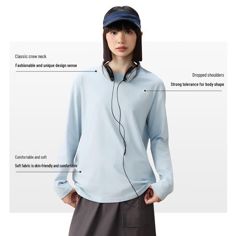 Warrior Women's Pure Cotton Long-Sleeve T-Shirt