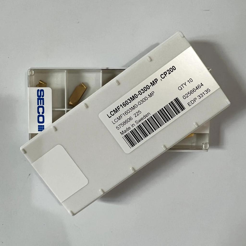 LCMF1603M0-0300-MP, CP200 / Industrial indexable Carbide Inserts 10 Pcs