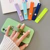 1Pcs Universal Phone Hand Band Bracket Silicone Phone Holder Finger Ring Push Pull Grip Stand  Sticker Phone Holder