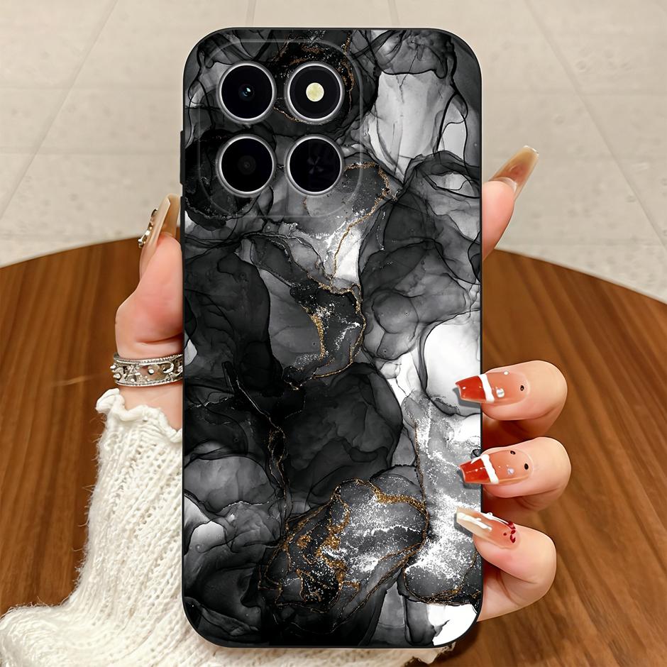 For Honor X6C X6B X6D X7D X7C Case Brilliant Flower Vintage Dyeing Anti-drop Simplicity Matte Shell For HonorX6C honorx7d Bumper