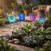 Powered Butterfly Lights Colorful Outdoor Garden Decoration Stakes