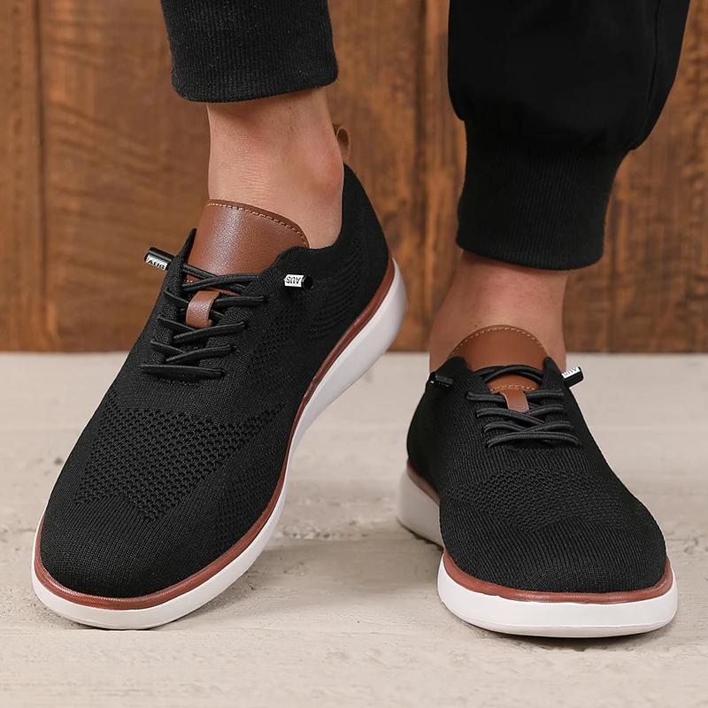 

Men S Sports Running Shoe Soft Soles Comfortable Breathable Lightweight Walking Shoe Minimalist Versatile Anti Slip Mesh Loafers 39