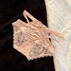 Lace Satin Low Waist Women's Briefs - Sexy French Style with Thin Straps