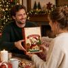 2D Flat Countdown Calendar with Surprise Doors for Daily Gift Surprises