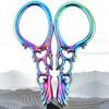 Embroidery Scissor Tailor'S Scissors Electroplated Retro Small Scissors DIY Apparel Sewing Supplies Arts&Crafts Office Scissors