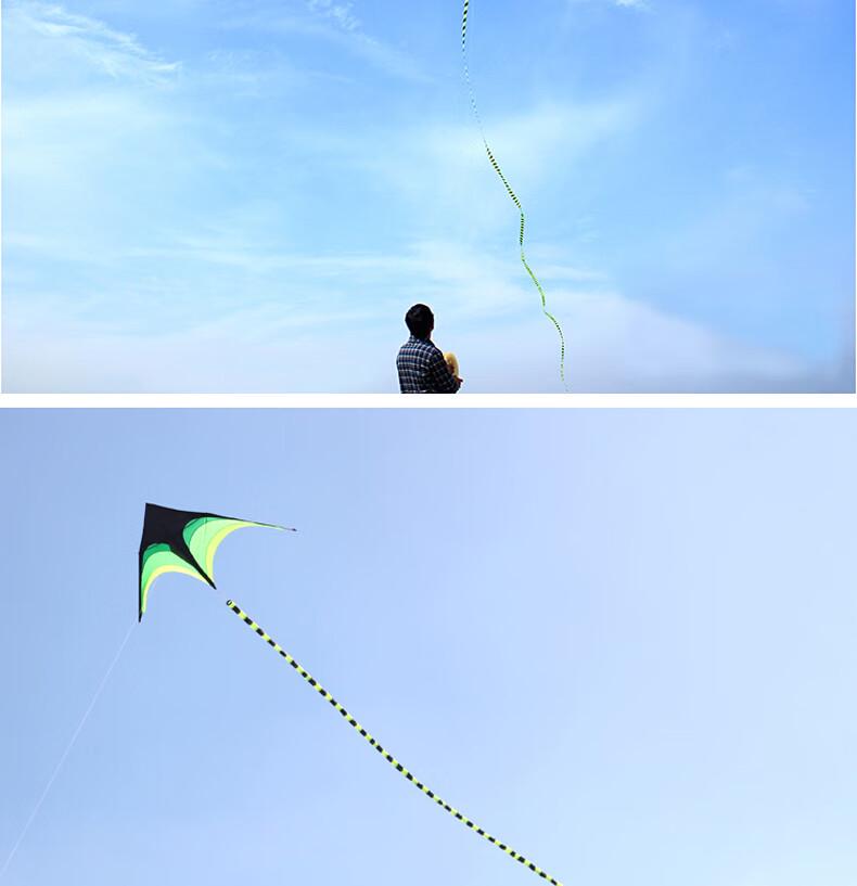 CCLIFE Large Prairie Kite - Easy-to-Fly Toy Kite for Children & Adults
