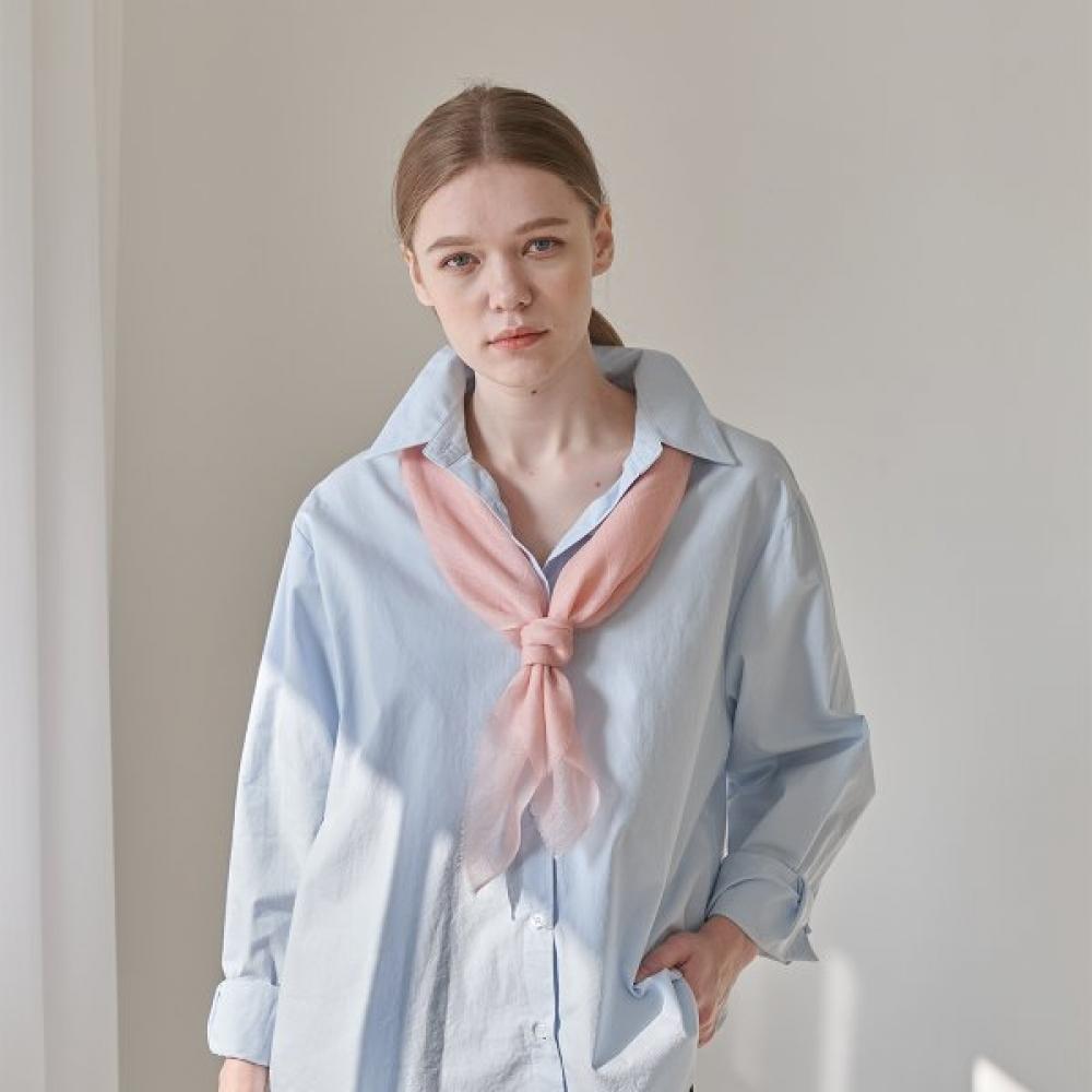 Dal Cashmere Air Cashmere 100 Scarf Light Pink Single option