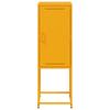 Highboard Mustard Yellow 36 X 39 X 107 Cm Steel