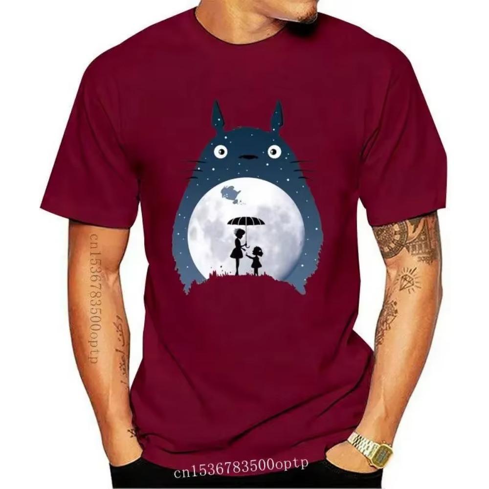 Tricou cu mânecă scurtă pentru bărbați cu mânecă scurtă, cu gâtul O, tricou chinchilla, din bumbac rece, de înaltă calitate, Harajuku, de vară