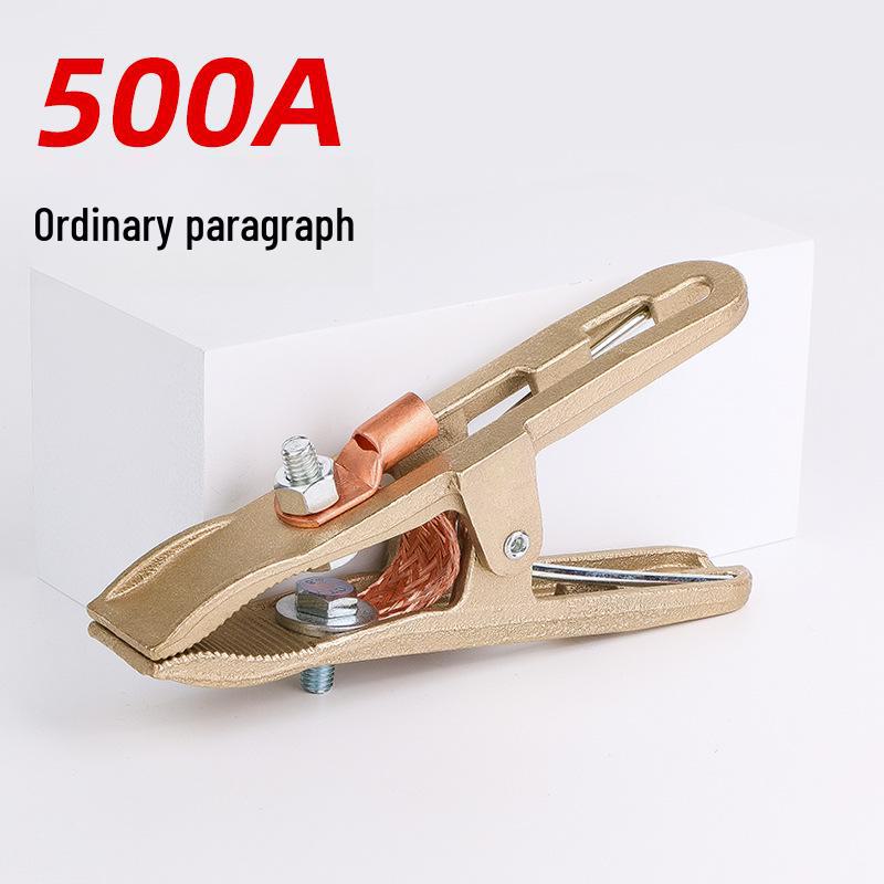 Celoměděná uzemňovací svorka ve tvaru A pro elektrické svářečky a argonové obloukové svářečky