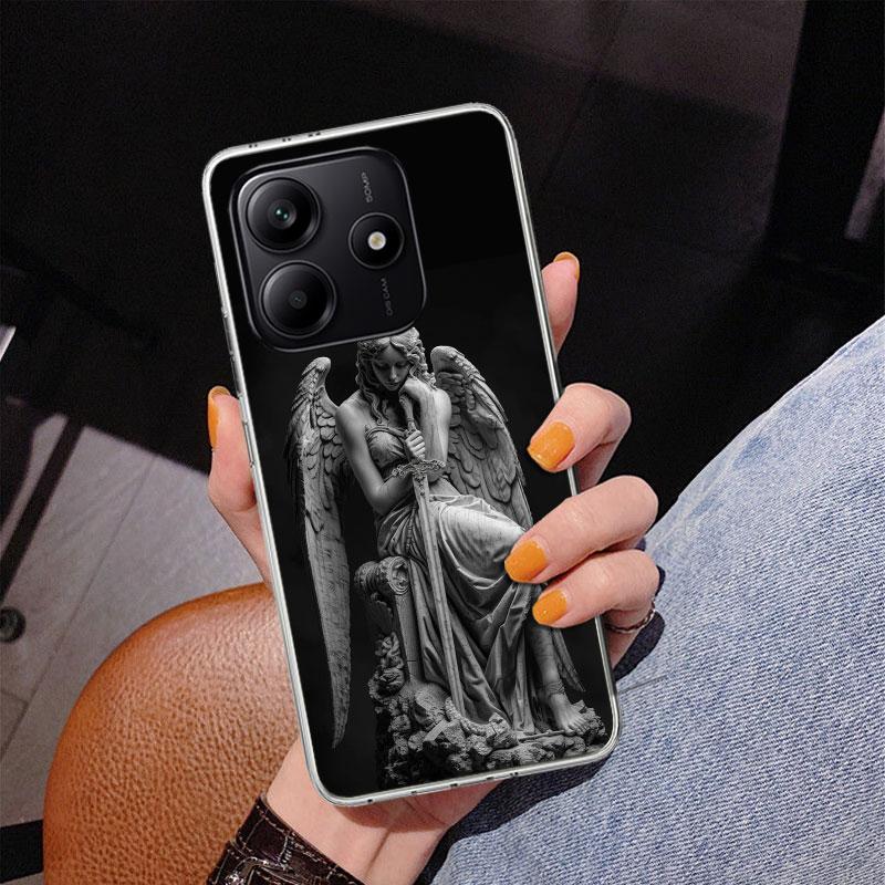 Archangel Michael Phone Case For Xiaomi Redmi Note 15 14 13 12S 12 11 Pro Plus 14S 11S 11E 10 10S 11T 5G Personalized Cover Redm