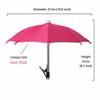 Mini Handless Umbrella Car Mobile Phone Parasol Cute Toy Umbrella with Its Own Clip Advertising Logo Customization