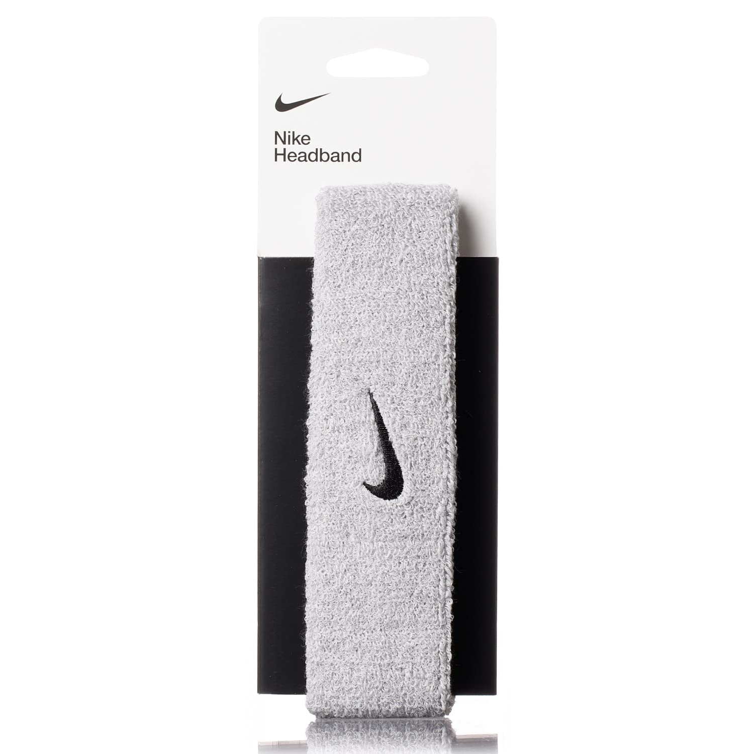 

NIKE Swoosh Headband BN2091 Gray Heather/Black