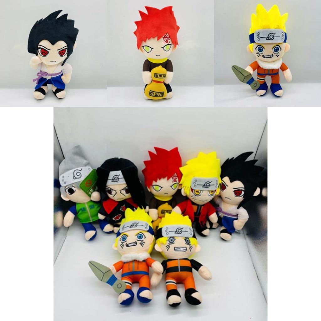 Cute Naruto Plush Stuffed Doll 11" Soft Toy For Kids Uzumaki Kakashi Uchiha Itachi Kurama Theme