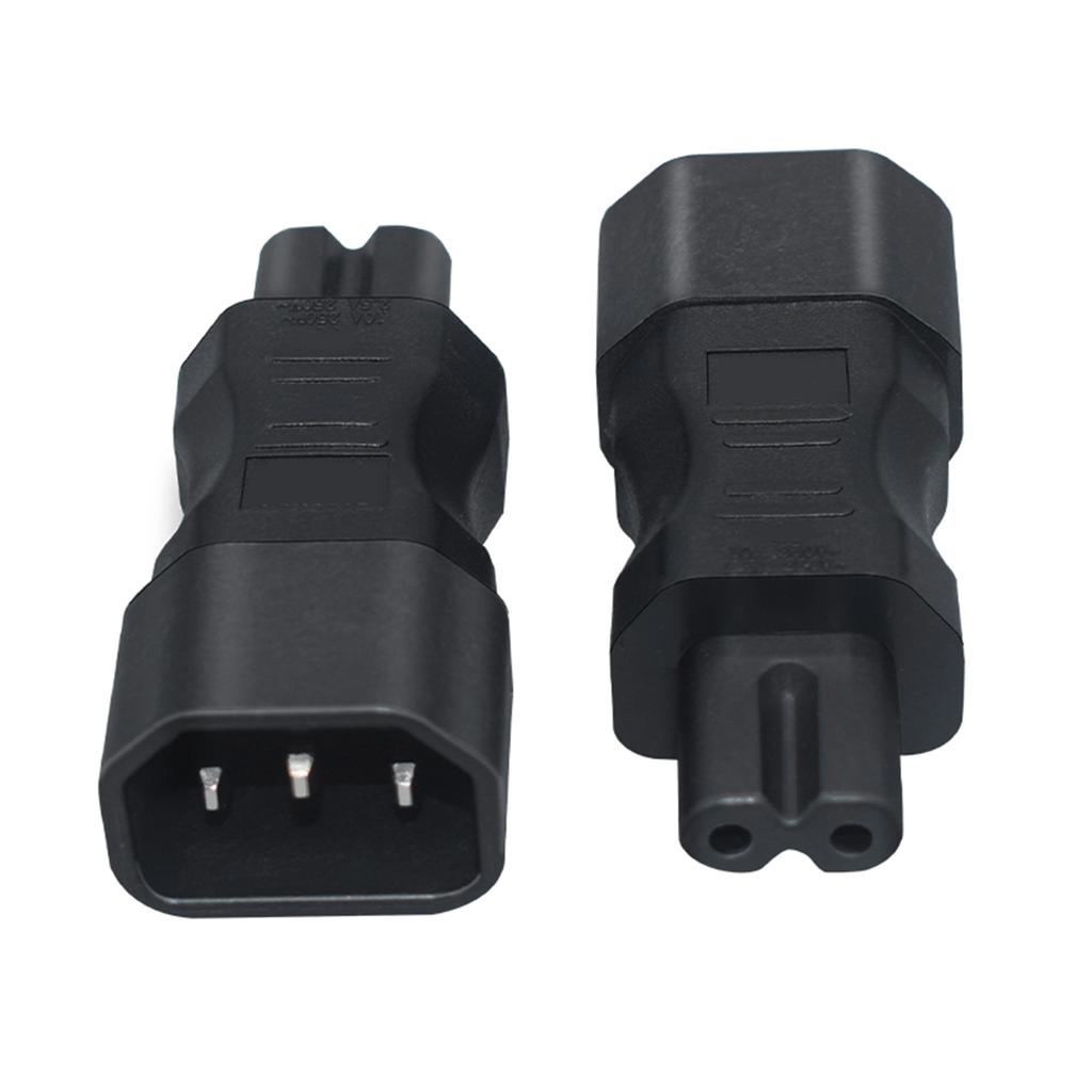 Adaptor de alimentare IEC 320 C14 la C7 Conector IEC C7 la C14 3Pin C14 tată la C7 Femeie Convertor de putere Mufă
