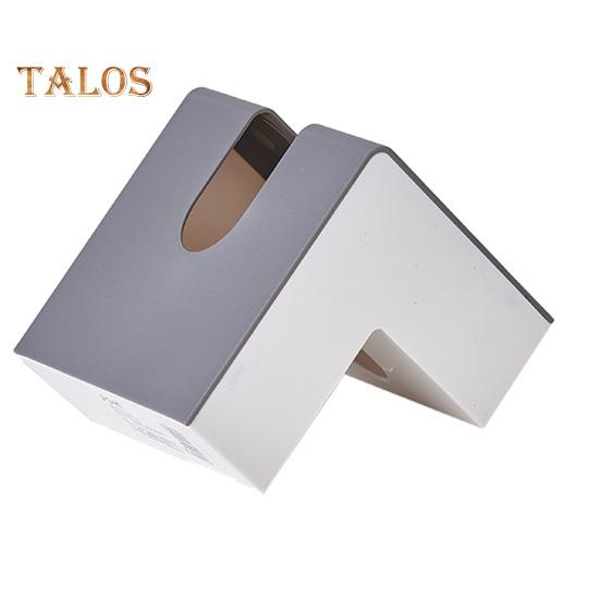 Moderne Kosmetiktücherbox mit doppelseitiger Nutzung, leicht zugänglich, für den Schreibtisch, Dekoration