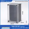 Transparent Waterproof ABS Plastic Junction Box for Indoor/Outdoor Power Supply & Monitor
