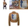Attack On Titan Scouting Legion Cosplay Coat Jacket For Eren Jaeger Fans**