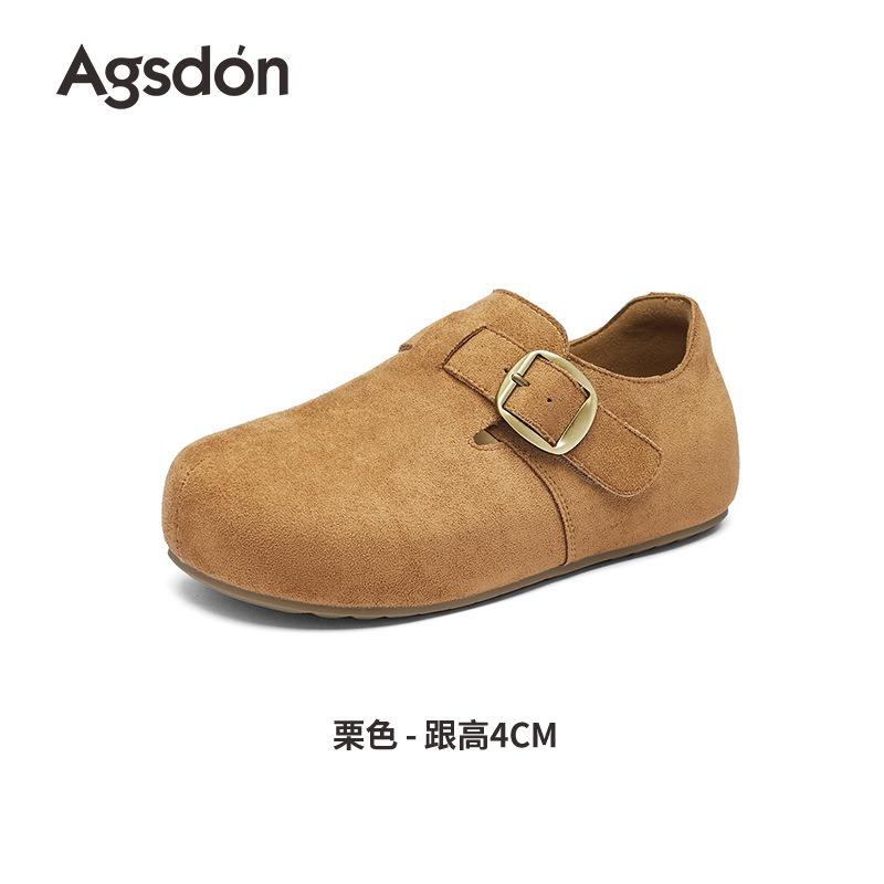 Fleece Muller shoes women's new winter all-inclusive platform cotton shoes, one pedal snow fluff shoes
