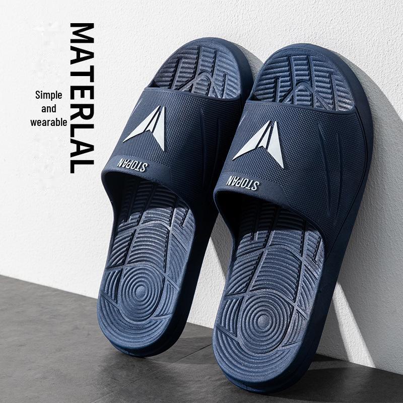 

Мужские мягкие тапочки Hui Madam на толстой подошве для летнего использования на открытом воздухе и в ванной комнате 38-39 (Fits 37-38)