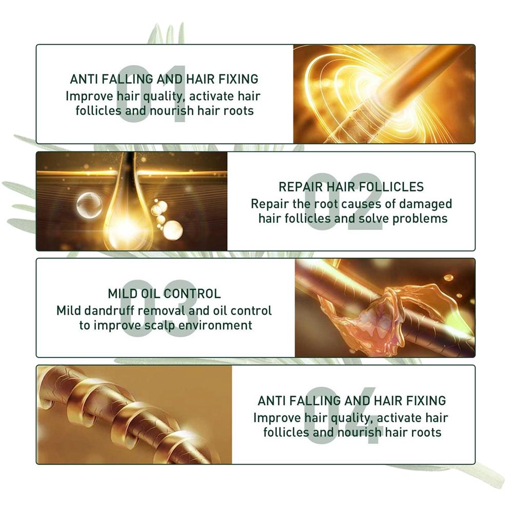 60ml Rosemary Hair Growth Essential Oil Anti Break Repair Damaged Toughness Smooth Soft Nourishing Beauty Health Elasticity Care