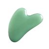 Natural Jade Scraping Board Face & Body Gua Sha Massage Brush Heart Shaped Massager Scrapers Tools For Face Neck Back Body