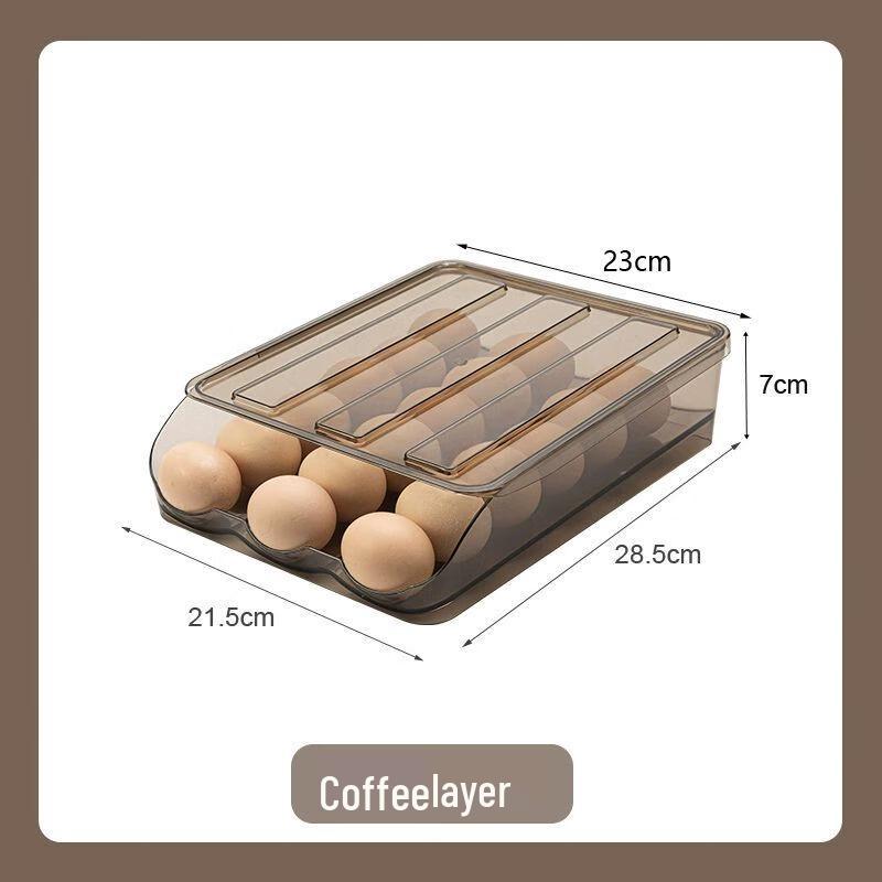 Automatic Rolling Egg Dispenser for Refrigerator