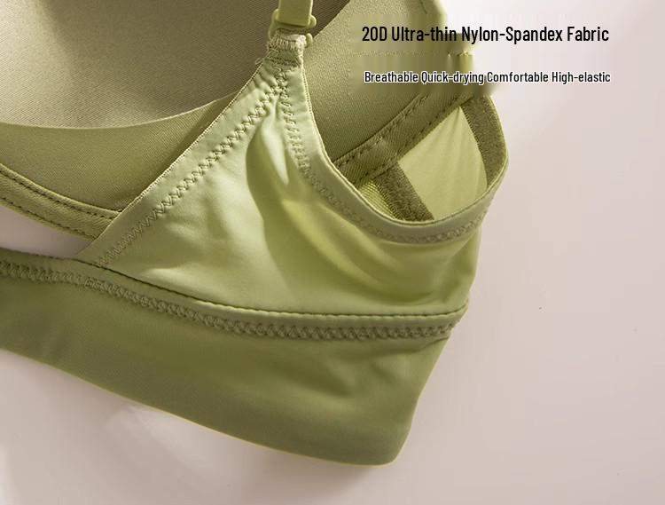 Wireless Front Closure Bra for Small Bust - Seamless Shaping, Buttoned Beautiful Back Lingerie