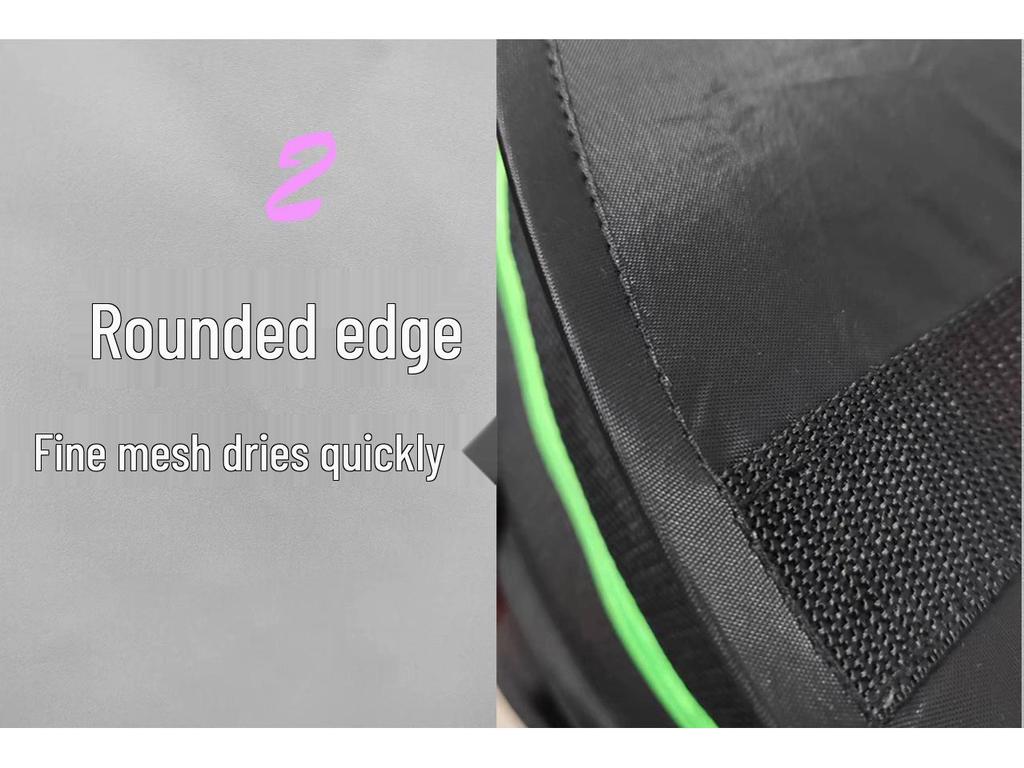 Foldable 4-Layer Herb Drying Rack and Net