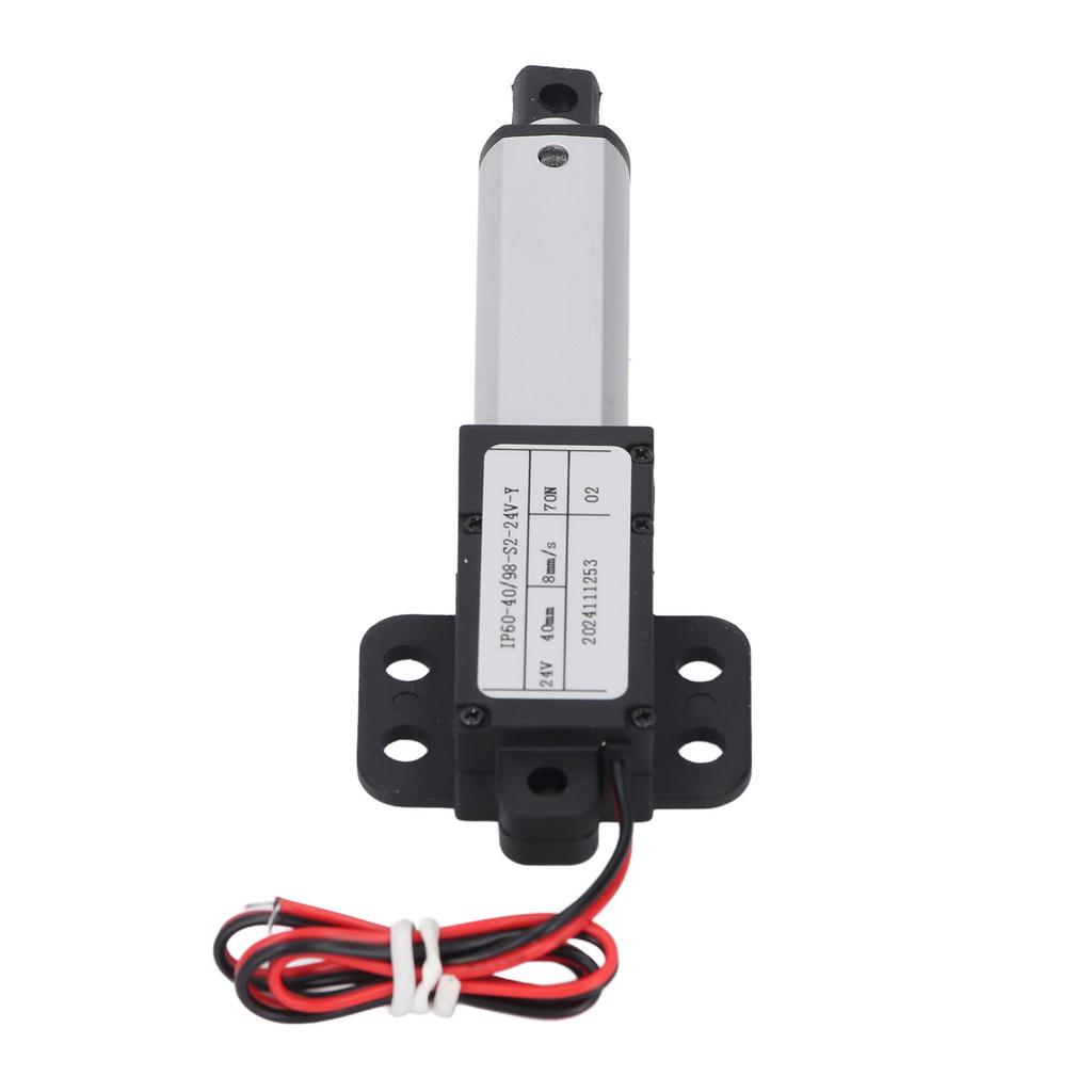 24V DC Linearantrieb 40mm Hub 70N Schub 8mms Kleiner Linearbewegungsaktuator